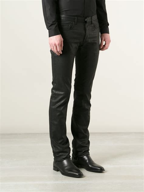 black dior skinny jeans|Dior Jeans for Men .